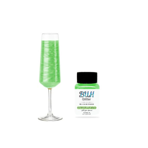 Green Color Magic Edible Glitter for drinks Dubai, Sharjah, Abu Dhabi, Fujairah, Ajman, Ras Al Khaimah, Umm Al Quwain, UAE