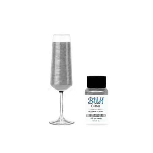Silver Black | Sparkling Magic Edible Glitter | UAE