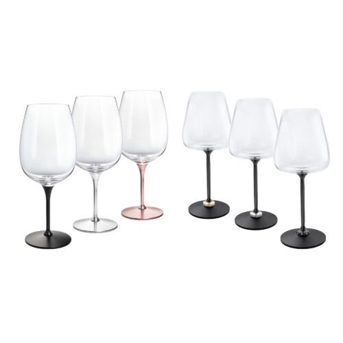 Wine glass that can turn upside down without wine falling out
